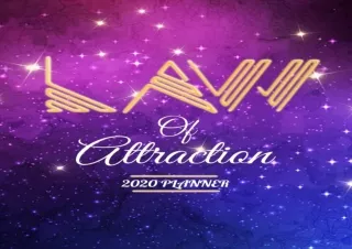 ❤PDF ⚡DOWNLOAD Law Of Attraction 2020 Planner: Guided Manifestation Journal | Da