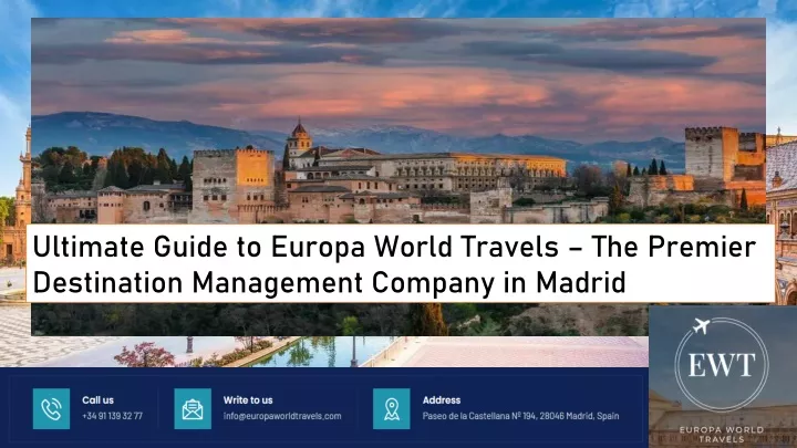 ultimate guide to europa world travels