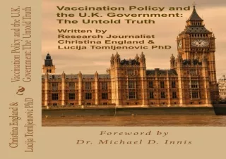 Download⚡️ Book [PDF] Vaccination Policy and the U.K. Government: The Untold Truth