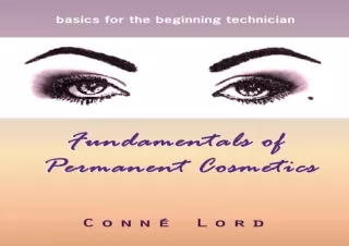 ⚡PDF ✔DOWNLOAD Fundamentals of Permanent Cosmetics