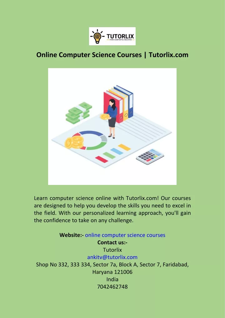 online computer science courses tutorlix com