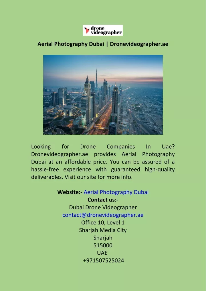 aerial photography dubai dronevideographer ae