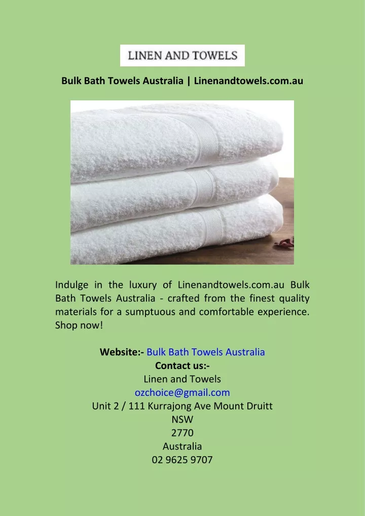 bulk bath towels australia linenandtowels com au