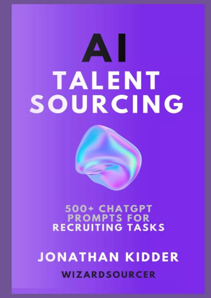ai talent sourcing how to use ai chatgpt prompts