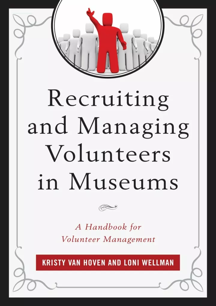 recruiting and managing volunteers in museums