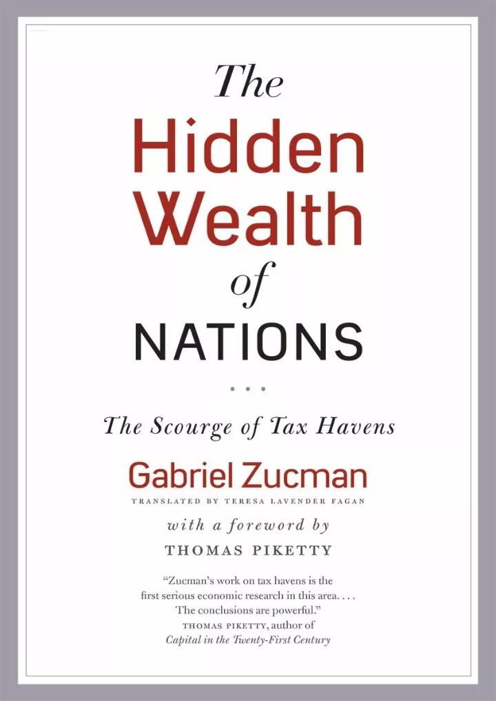 the hidden wealth of nations the scourge
