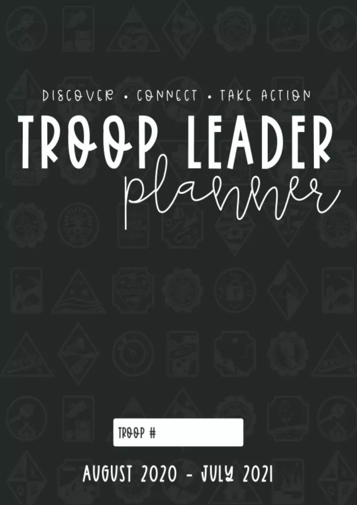 troop leader planner the ultimate organizer