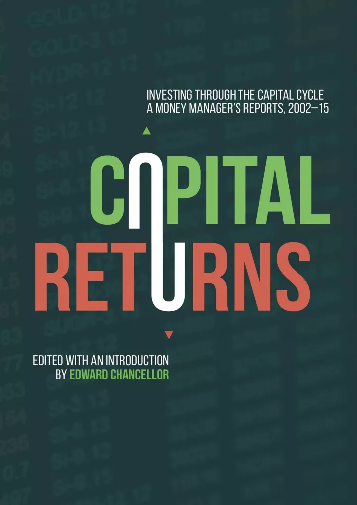 capital returns investing through the capital
