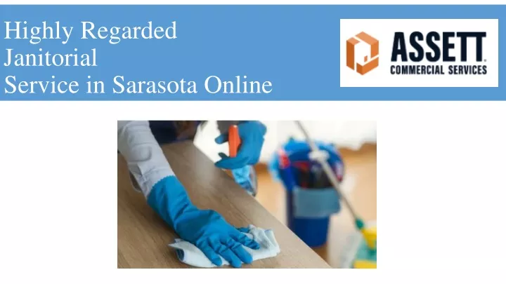 highly regarded janitorial service in sarasota online