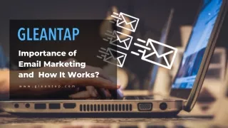 importance of email marketing and how it works