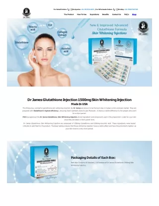 Skin Whitening Injection