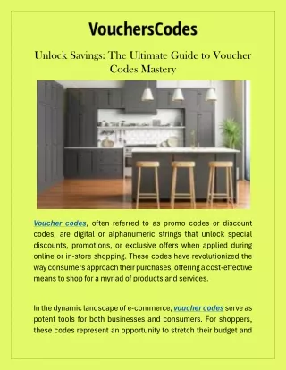 Unlock Savings The Ultimate Guide to Voucher Codes Mastery