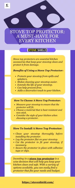 Stove Top Protector: A Must-Have for Every Kitchen