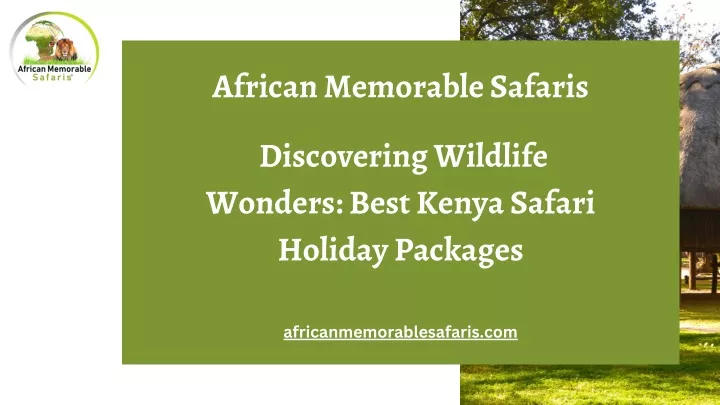 african memorable safaris