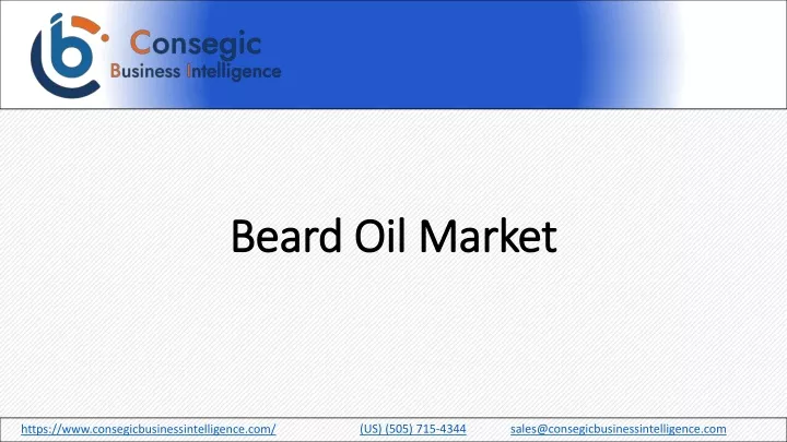 beard oil market