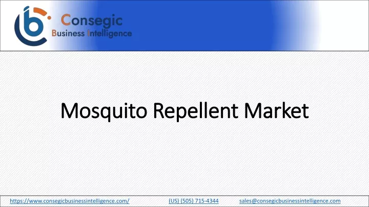 mosquito repellent market
