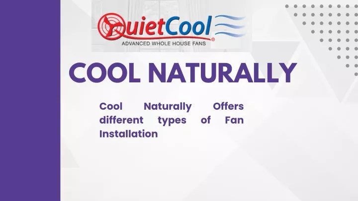 cool naturally