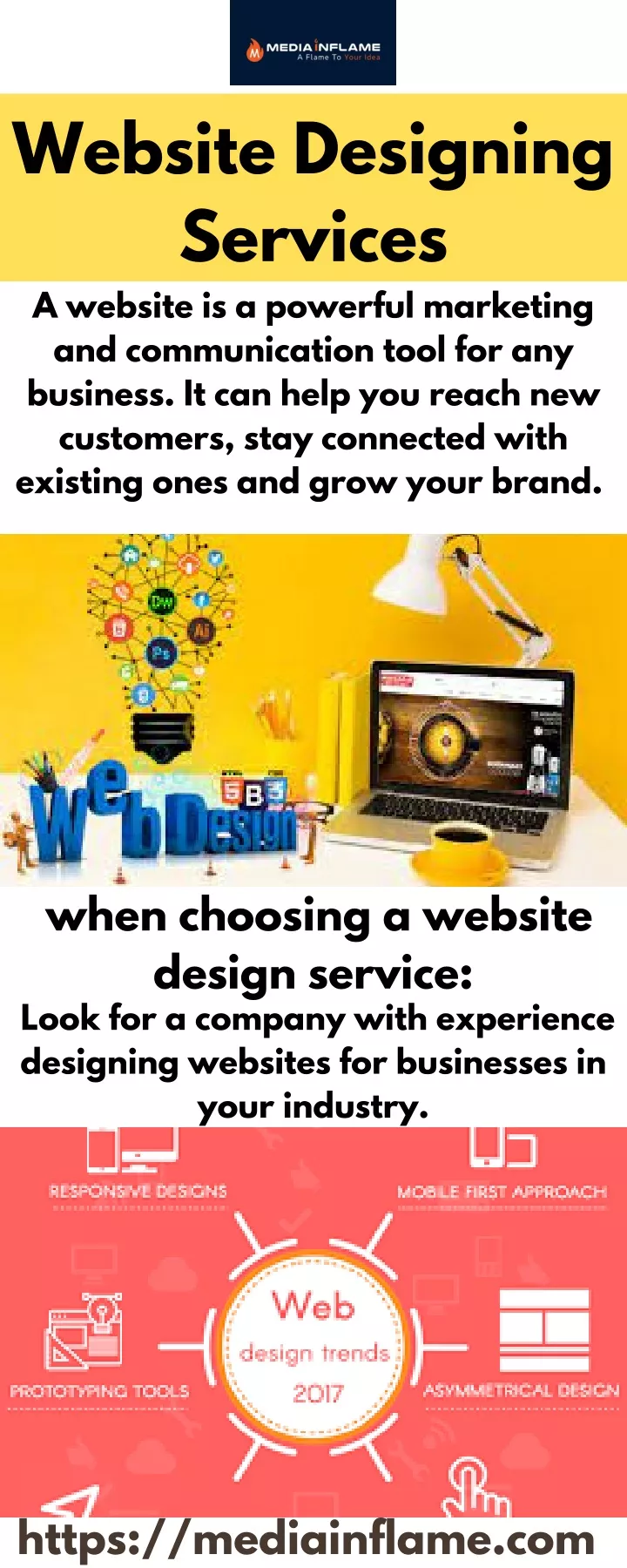 website designing services a website