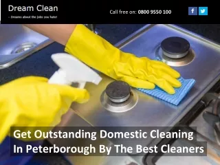 Get Outstanding Domestic Cleaning In Peterborough By The Best Cleaners