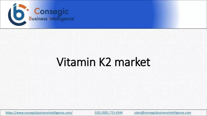 vitamin k2 market