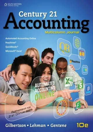 Pdf⚡️(read✔️online) Century 21 Accounting: Multicolumn Journal (Accounting I)