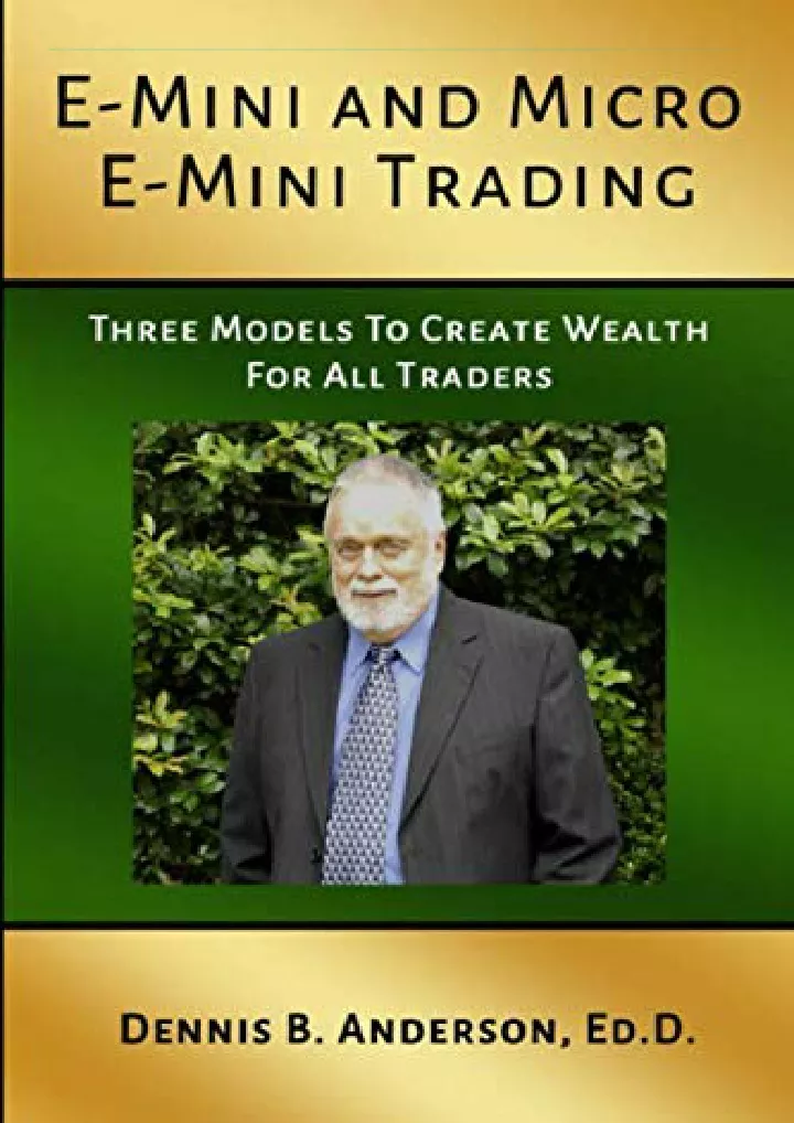 pdf e mini and micro e mini trading three models