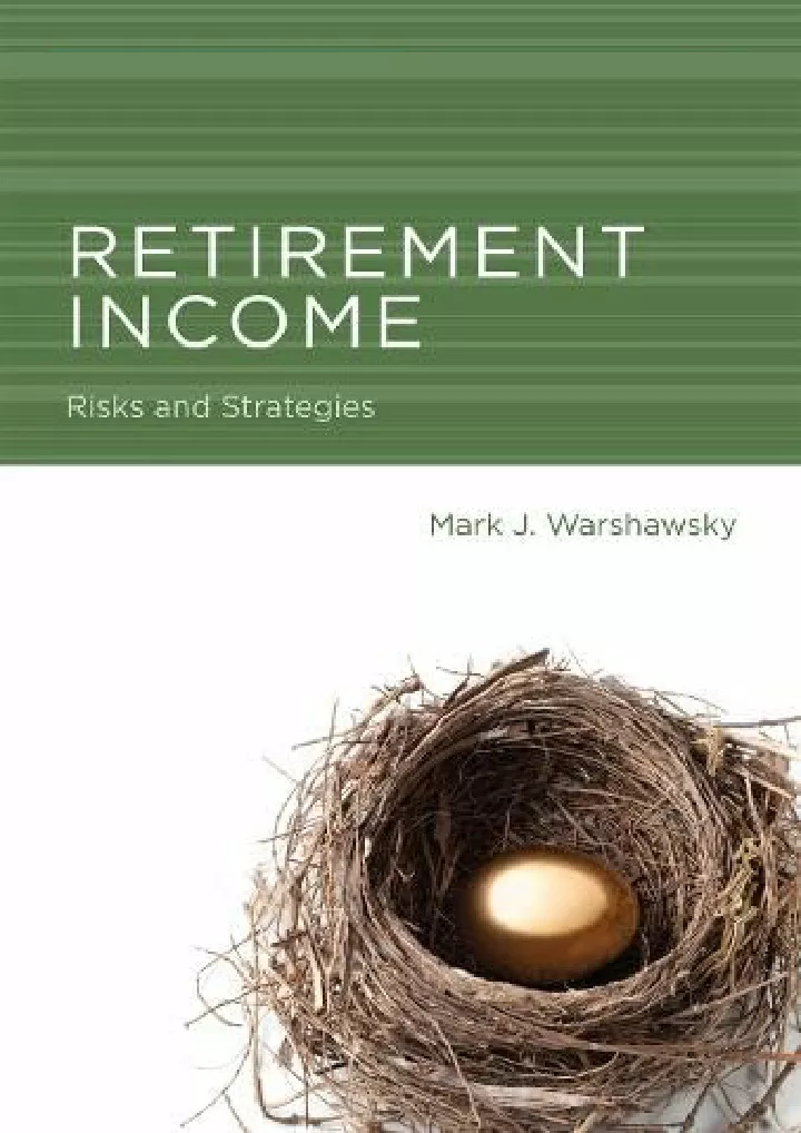 get pdf download retirement income risks