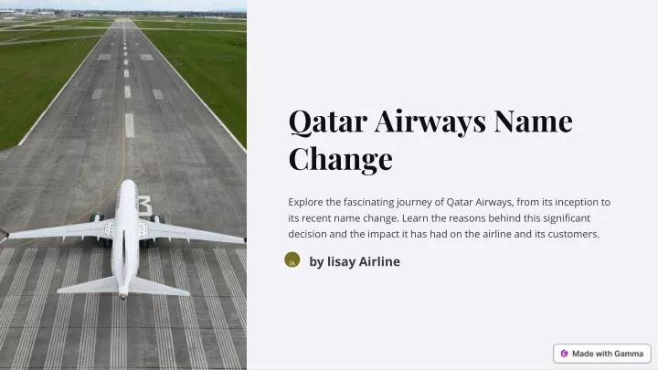 qatar airways name change