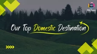 TOC Tours Domestic Trips