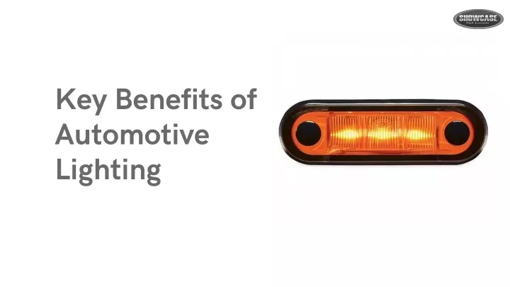 key benefits of automotive lighting