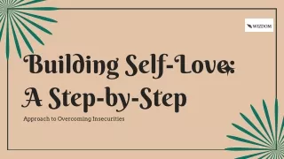 building self love a step by step approach