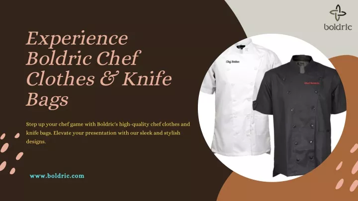 experience boldric chef clothes knife bags