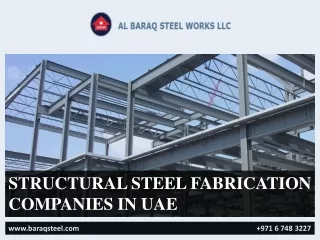 Structural steel fabrication  companies in UAE