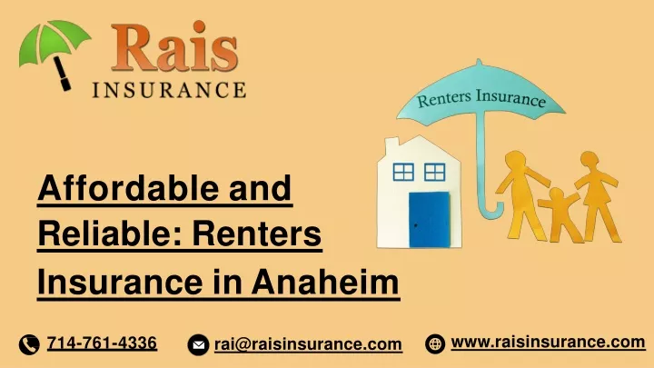 affordable and reliable renters insurance