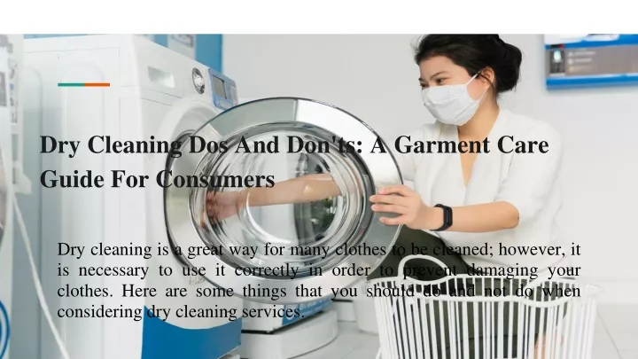 dry cleaning dos and don ts a garment care guide for consumer s