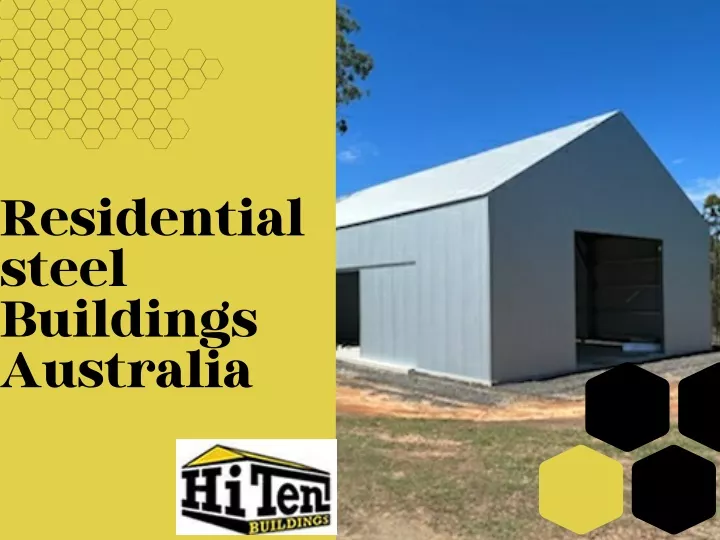 residential steel buildings australia