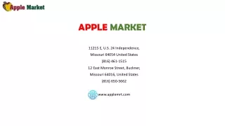 apple market