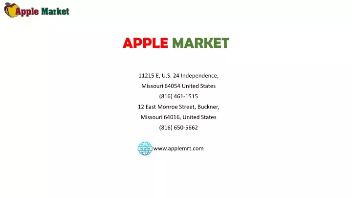 apple market