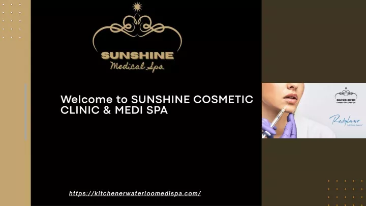 welcome to sunshine cosmetic clinic medi spa