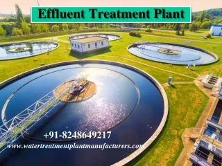 Effluent Treatment Plant, Effluent Plant Installation, ETP Plant Cost Estimation, ETP Plant Equipment Chennai
