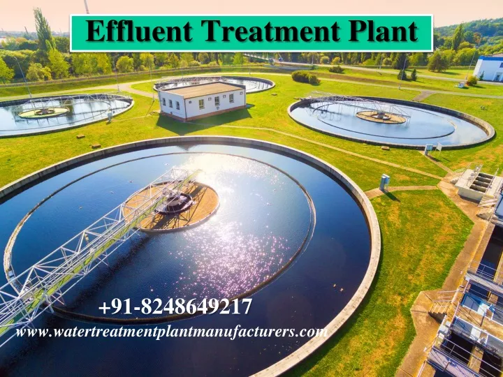 effluent treatment plant