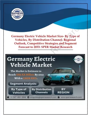 germany electric vehicle market size by type