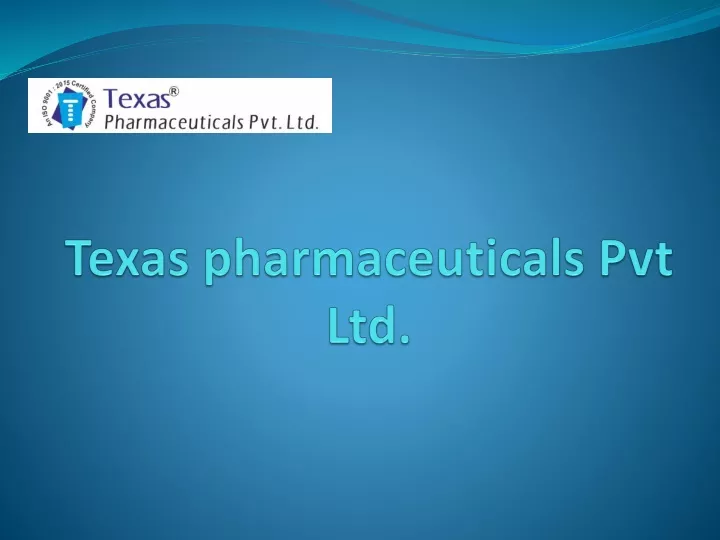 texas pharmaceuticals pvt ltd
