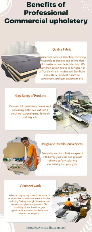 Benefits of Professional Commercial Upholstery