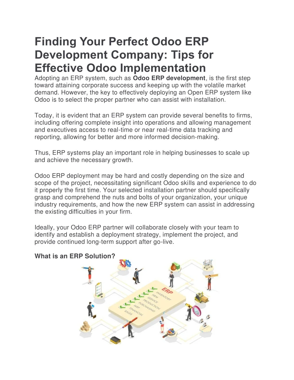 PPT - Finding Your Perfect Odoo ERP Development Company PowerPoint ...