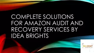 Complete Solutions for Amazon Audit and Recovery Services