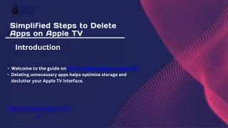 Simple Steps How to Delete Apps on Apple TV Easy App Management Guide