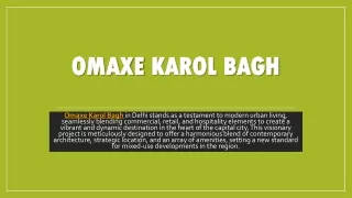 omaxe karol bagh