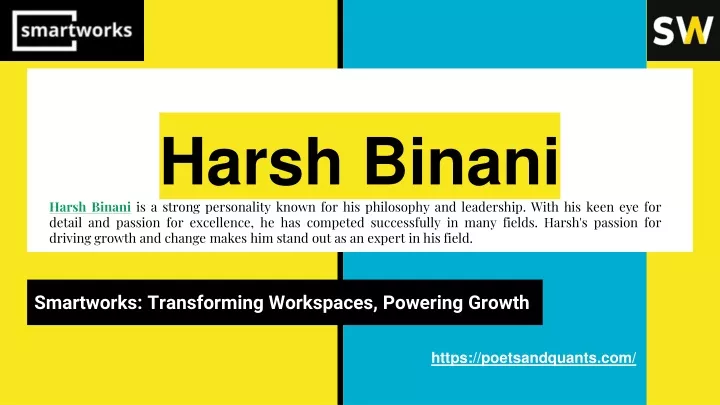 harsh binani harsh binani is a strong personality