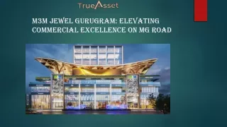 M3M Jewel a new commercial space in sector 25 Gurgaon.